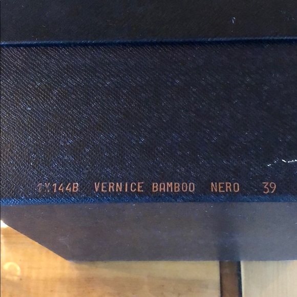 Prada “Vernice” Bamboo Wedge - Picture 6 of 6